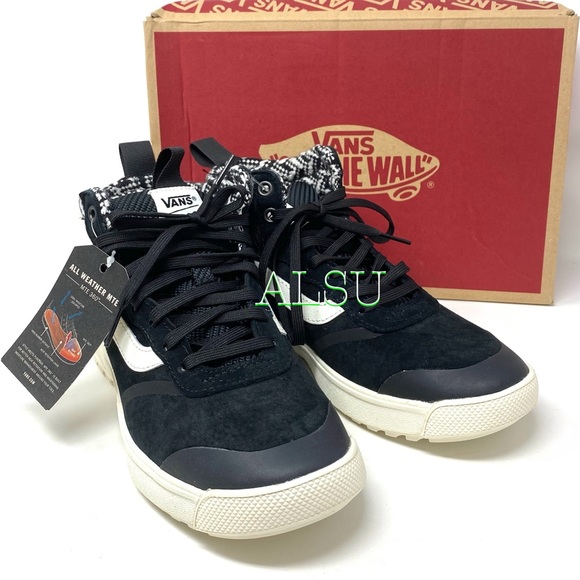 💖MEGA SALE💖VANS UltraRange MTE Woven Black Sneaker Boots Women's 5 VN0A4BU5TYI - Picture 4 of 10